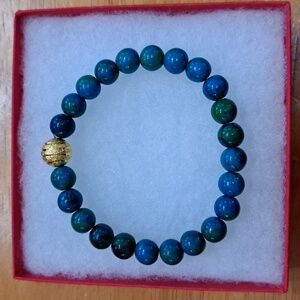 Chrysocolla Stone Bracelet